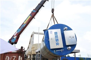 急客戶之所急·解客戶之所需 | 朝陽一體化預制泵站加急發(fā)貨、安裝！